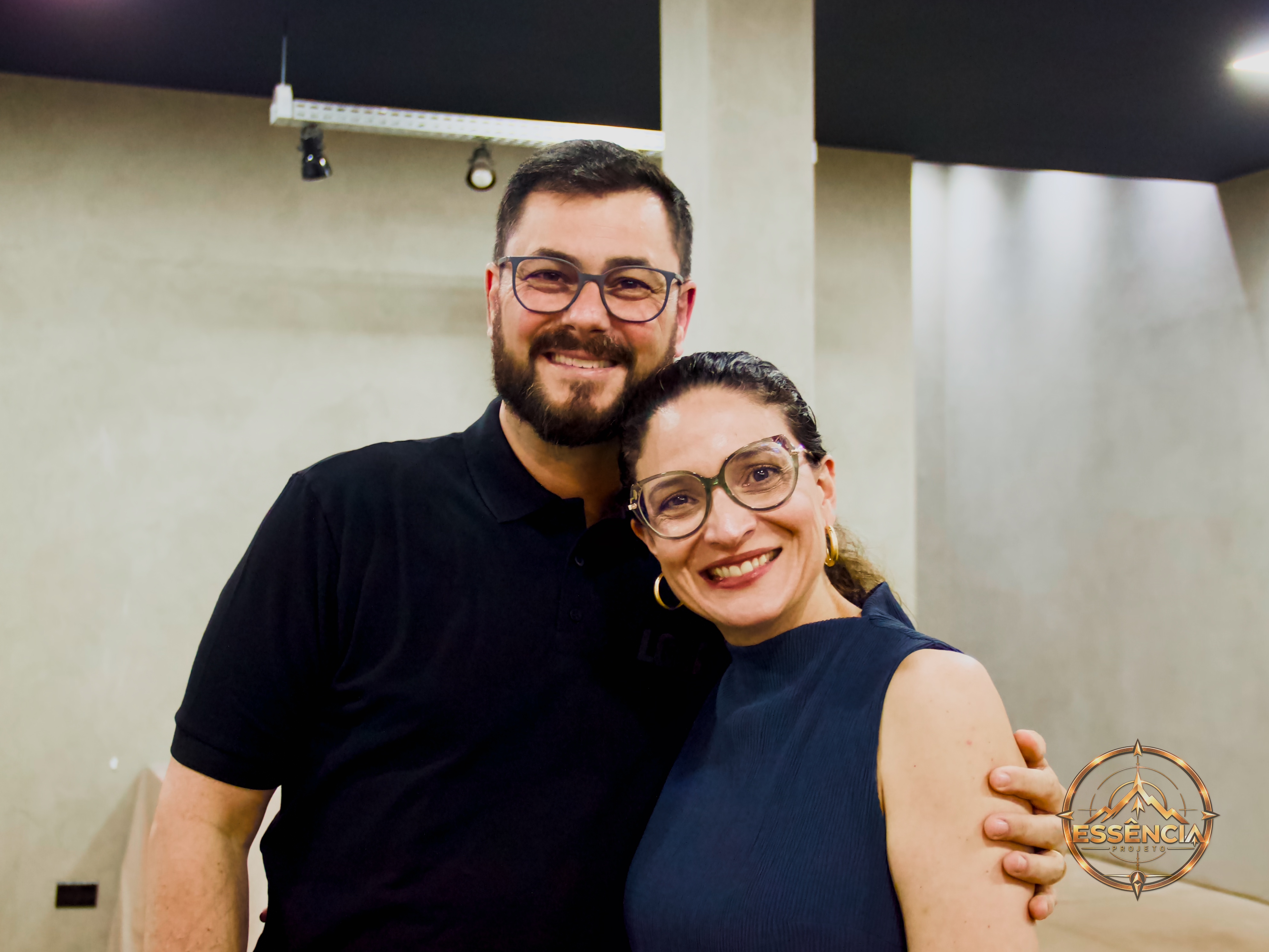 Vinicios Galera e sua esposa Vanessa Galera